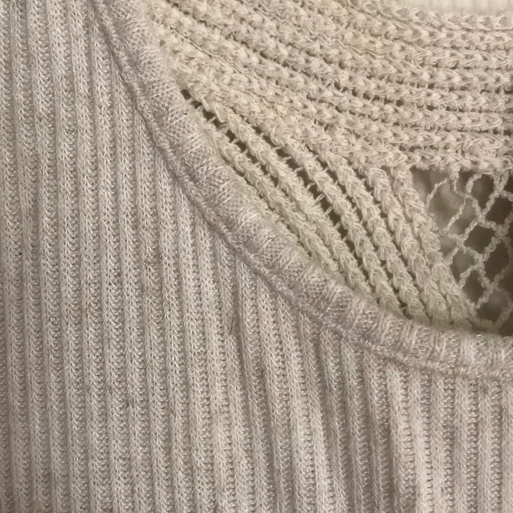 Cozy and classy cream top